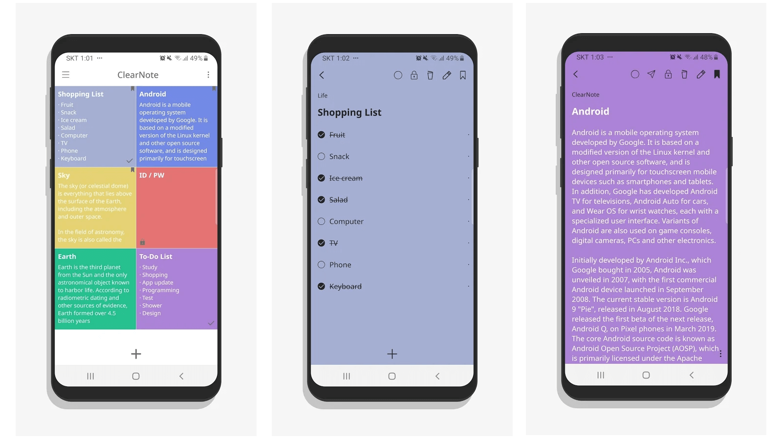 How to build a simple notepad app for Android